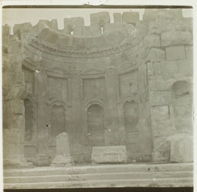 LIBANON Baalbek Archäologie Foto Stereo Glasplatte VR2L8n3