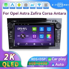 7' Android 13 Radio For Vauxhall Corsa C D VXR CarPlay SatNav GPS WiFi Head Unit