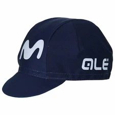 2021 Movistar Professional Team Cycling Cap - Made in Italy by Apis