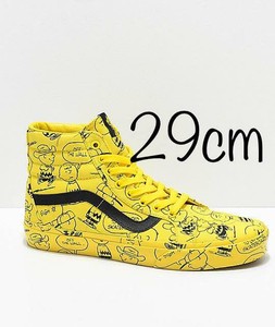 yellow vans snoopy