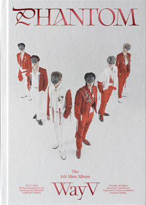 WAYV [PHANTOM] 4th Mini Album OPERA CD+Book+Post Card+Mask Card+Book Mark+Card