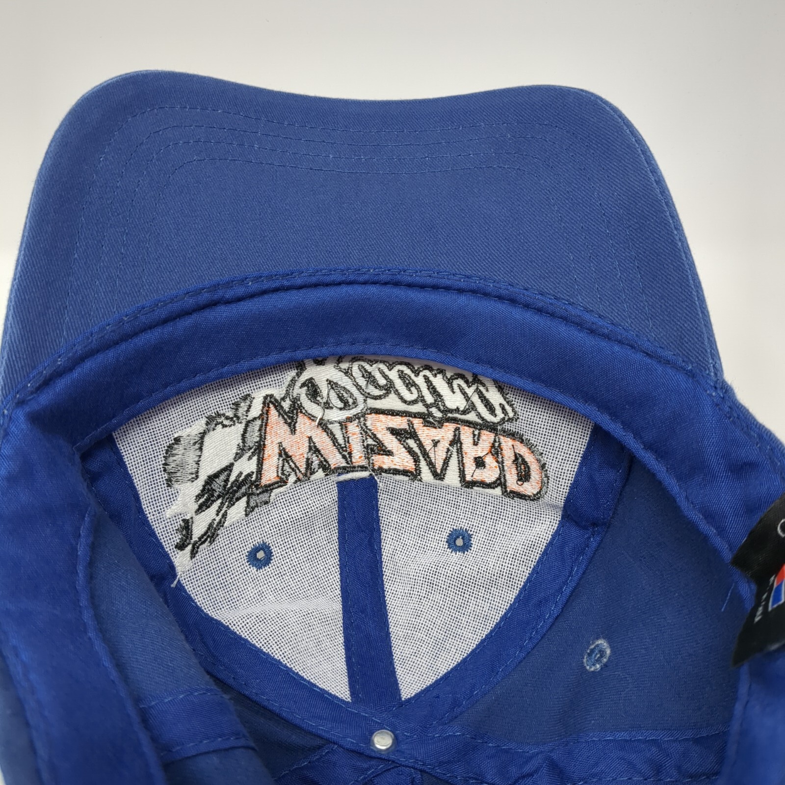 Wizard Racing Strapback Baseball Cap Blue OS Adju… - image 7