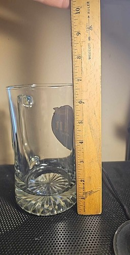 US MARINES Tun Tavern Philadelphia PA Heavy Glass Mug +/- 7" tall Beer - Picture 2 of 7