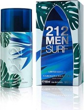 Men Carolina Herrera 212 Surf 2014 EDT Spray 100ml 3.4 Oz / New In Box
