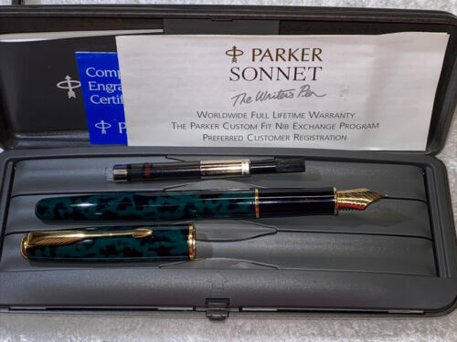 Parker 51, 21 Special Fountain Pen Octanium Fine Nib New USA Made