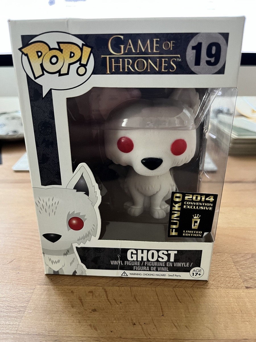 Funko pop! ゲーム・オブ・スローンズ Ghost Amazon.com: Game of Thrones Pop! Vinyl - Flocked Ghost #19