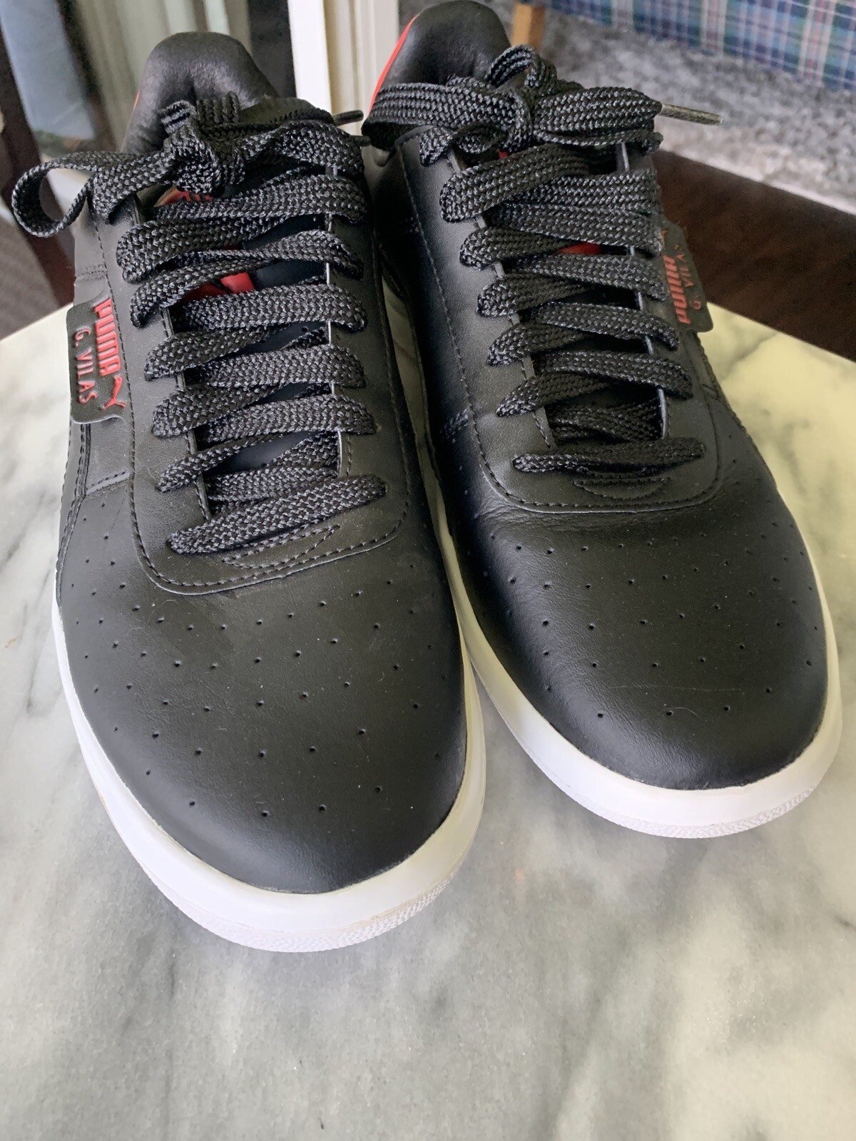 Puma G. Vilas Sneakers Shoes Black 