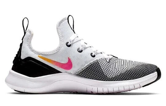 Women's Nike Free TR Fuchsia White Black Gym Training Shoes