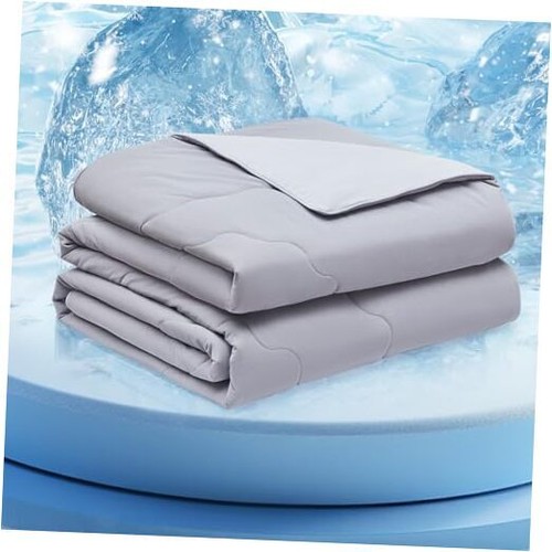 Cooling Comforter Queen Size- Grey Full/Queen Dark Gray / Light Grey