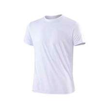 Men'S Quick Dry T Shirt Gym Running Moisture Wicking Round Neck Short Sleeve