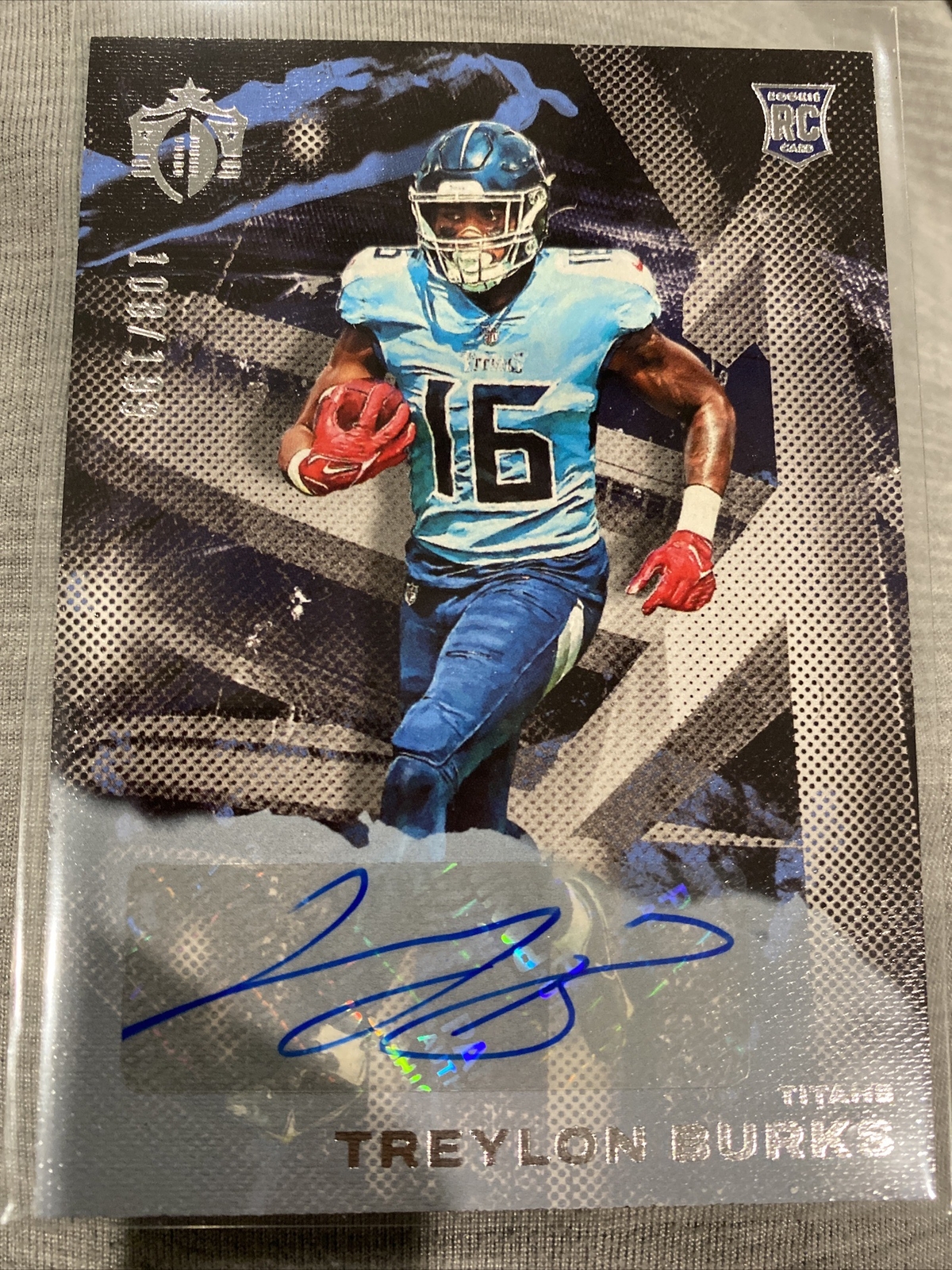 2022 Chronicles Tennessee Titans Treylon Burks Gridiron Kings Auto /199 🔥🏈💎