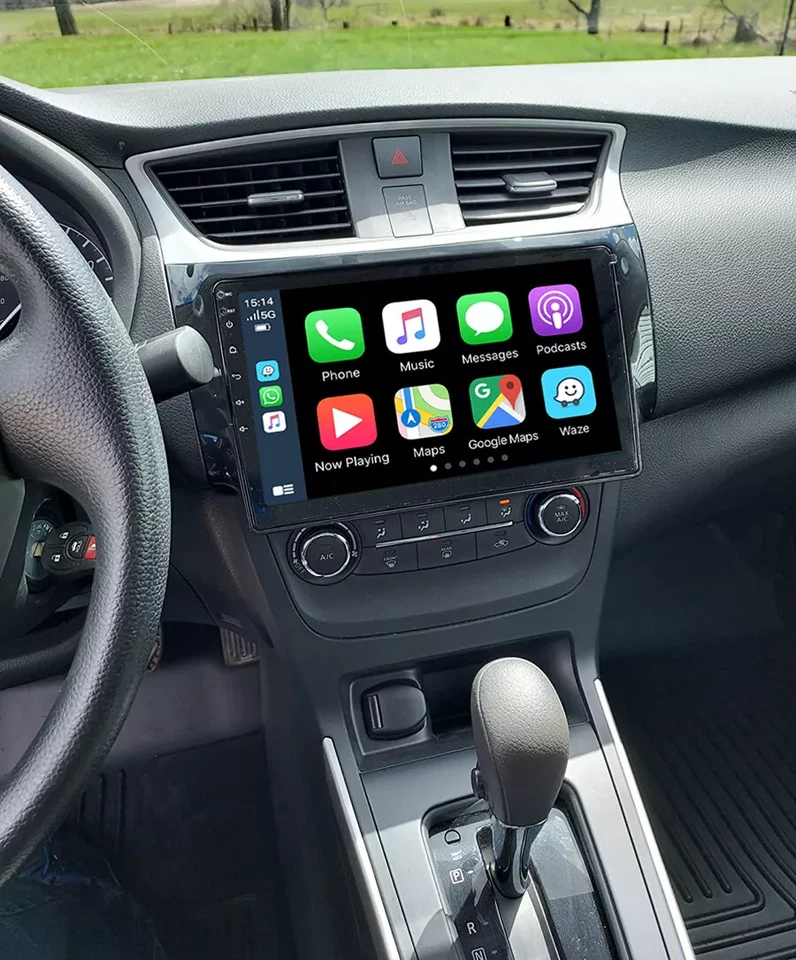 10.1" Android 13 Car Stereo GPS Radio CarPlay For Nissan Sylphy Sentra 2013-2018 - Image 3 of 4