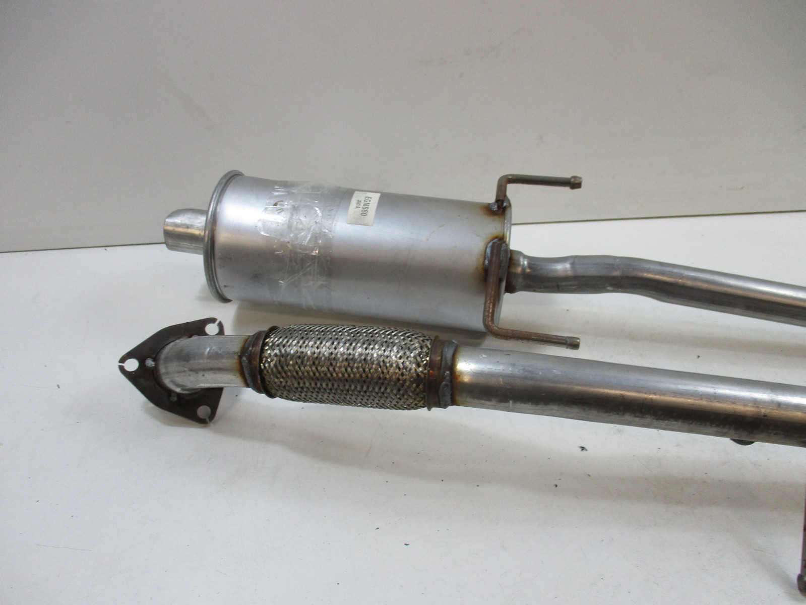 Viva exhaust downpipe with flexi and back box new Vauxhall