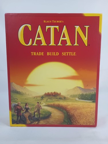 Settlers of Catan Board Game Klaus Tuber COMPLETE