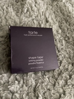 Tarte High Performance Shape Tape Setting Powder - Translucent Tan-deep New Box
