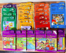 LeapFrog LeapPad Phonics Reading Book Lot 22 Homeschool / Teacher Classroom lot