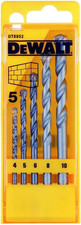 DEWALT DT6952-QZ Masonry Drill Bit-Set (5 Piece)