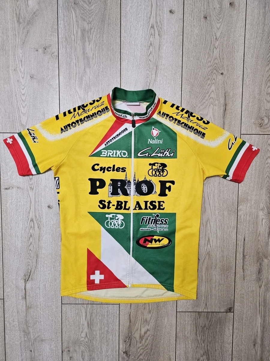Maillot Cycliste Vintage Nalini – Eddy Merckx Crédit Agricole, Taille XL, Italie