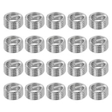 20pcs Wire Thread Inserts M8 x 1.25 x 1D Metric Helical Threaded Sleeve