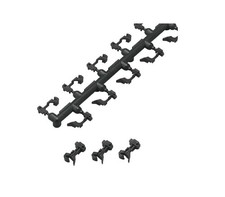 Black Buckeye Couplings 20 - Kato 11-702