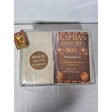 Egyptian Comfort 800 Full Size Sheet Set Tan Beige 6 Pc Deep Pocket Microfiber