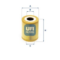 UFI ÖLfilter 25.030.00 Filtereinsatz FüR V94 X5 Opel BMW Rover Alpina Omega DTI