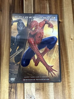 Spider-Man 3 DVD Widescreen 2007 Columbia Pictures Marvel PG-13