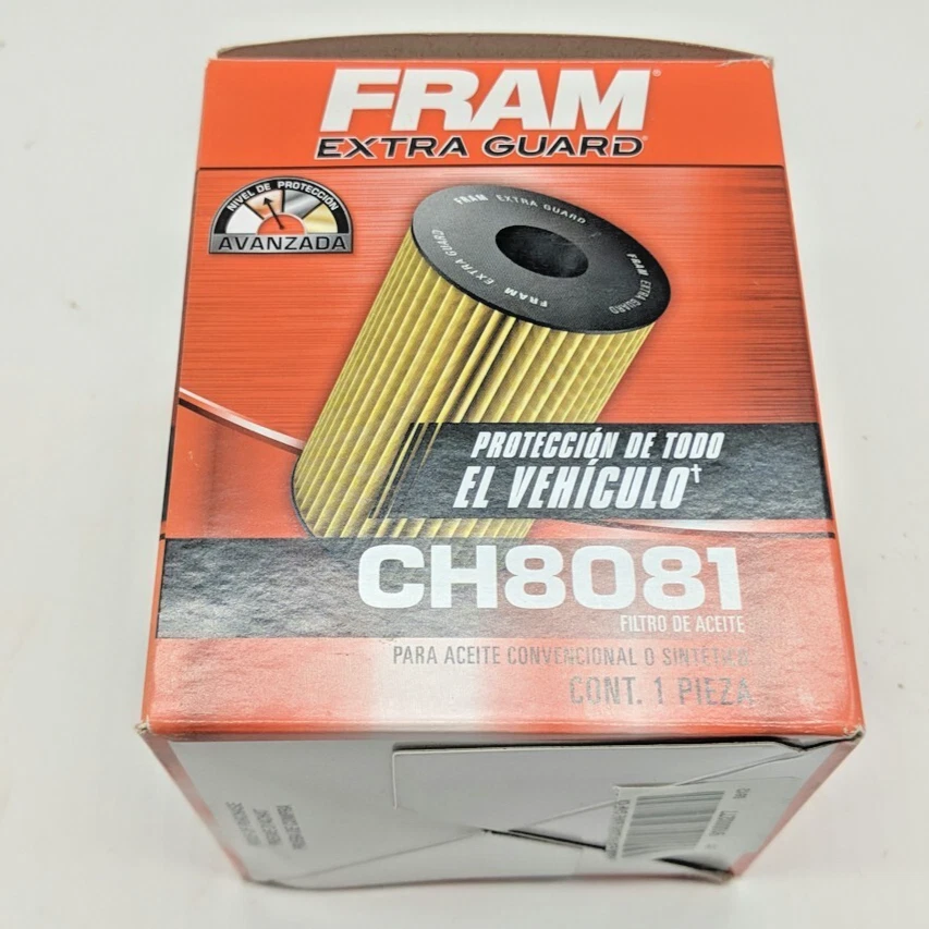 7x Fram ExtraGuard CH8081 For BMW X3 X5 Z3 Z4 Ford GT Demag Oil Filters w O Ring - Image 2 of 4