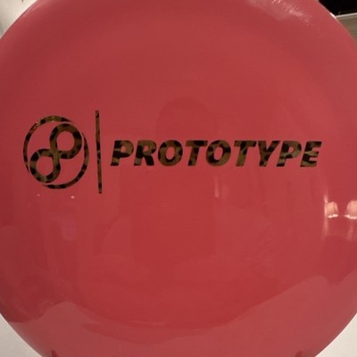 Infinite Discs Prototype Pink 168g Disc Golf Disc 168g Distance Driver
