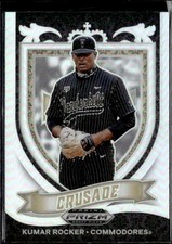 2021 Panini Prizm Draft Picks - Crusade Kumar Rocker #C-KR Silver Prizm