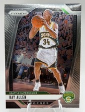 Ray Allen #300 Seattle Supersonics 2024-25 Panini Prizm Basketball Legends