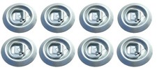 Pit Posse Cargo Recessed Flush Pan D Ring 4 Anchor for Tie Down Eight Pack