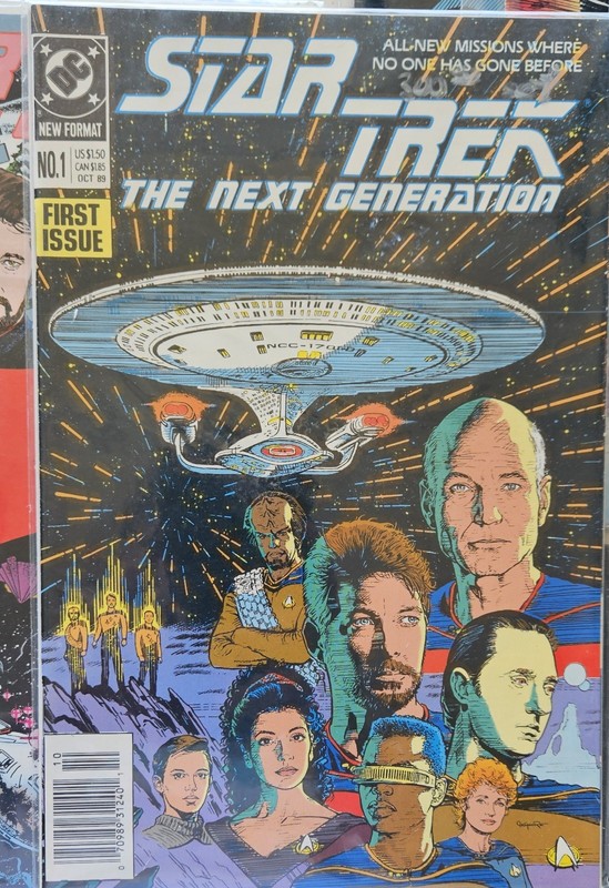 STAR TREK-THE NEXT GENERATION  Lot Of  68 DC Comics