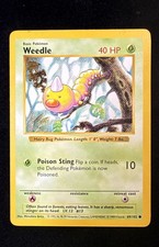 Weedle [Shadowless] #69 Prices | Pokemon Base Set | Pokemon Cards