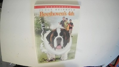 Beethoven's 4th DVD 2001 Widescreen Judge Reinhold Special Features
