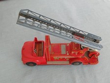Vintage 1950's ORIGINAL  Friction Tin - Fire Truck . RARE 