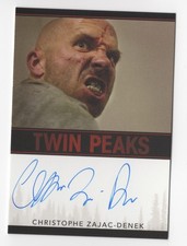 Christophe Zajac-Denek Rittenhouse TWIN PEAKS  2019 Archive Box Autograph Card A