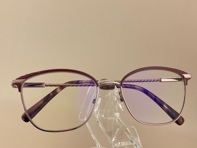 Escada Eyeglasses Frame VESB42K 08P2 Rose Gold Pink 54-17-135 Metal FRAMES ONLY