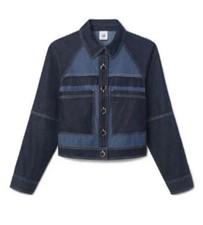 Cabi Composition Jacket Indigo, Size Large NWOT 2025
