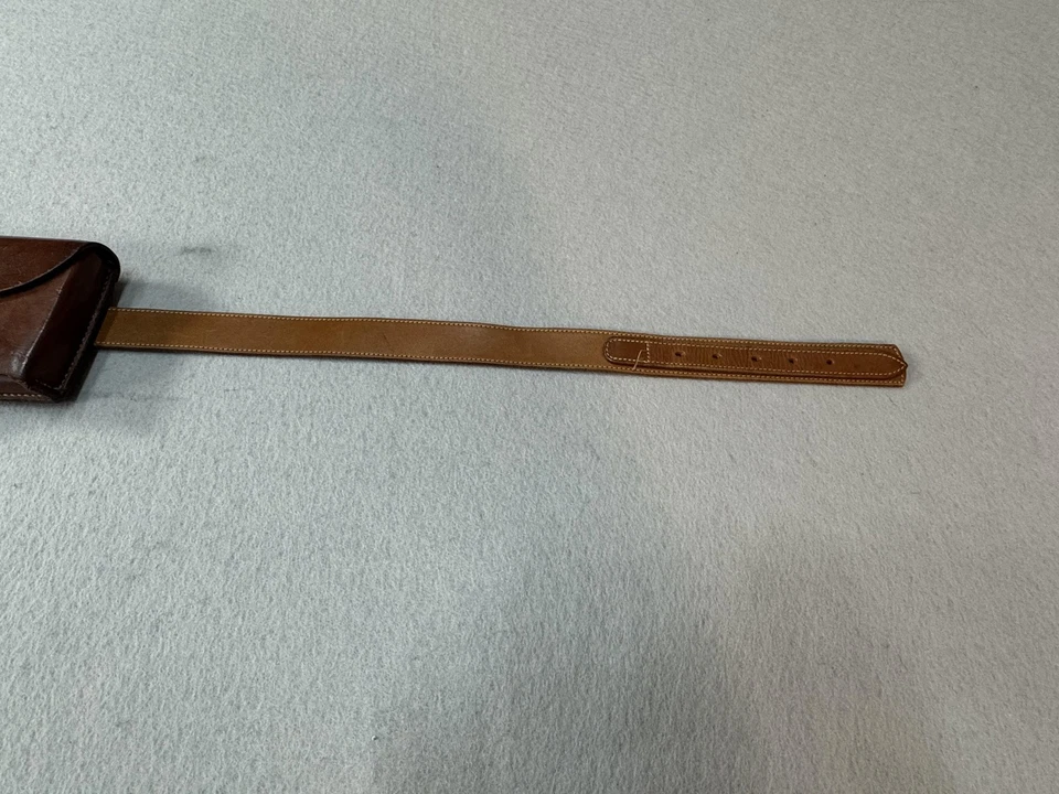 Banana Republic Bolso Cinturón Para Hombres 40 Cuero Marrón Hecho en Inglaterra Riñonera Cintura Foto 3 de 4