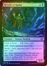 Herald Of Hadar Foil 108 Adventures In The Forgotten Realms Afr Mtg Magic Herald Of Hadar Foil 108 Adventures In The Forgotten Realms Afr Mtg Magic