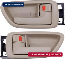 2001-07 Sequoia 2004-06 Tundra Crew Cab Interior Door Handle 2PCS Compatible