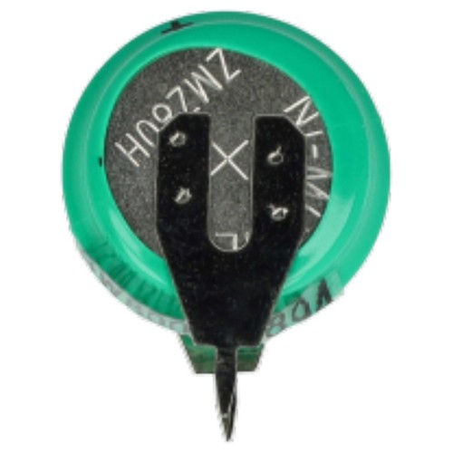 5x NiMH Ersatz 1-Knopfzellen-Akku Typ 1/V80H 80mAh 1,2V mit 2 Pins - Bild 3 von 9
