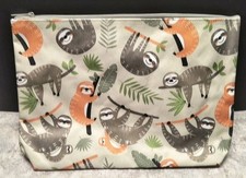 Thirty-one Zipper Pouch 3045AL180000 Pattern AL18 Sloth Hangout New with Tags