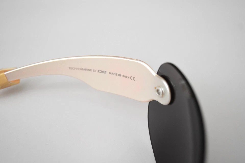 Gafas de sol TechnoMarine de gran tamaño Surf naranja perla COL.4 Italia 165-0-130 Foto 3 de 4