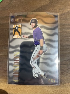 Charlie Condon 2025 Panini Select Can't Miss Colorado Rockies #14