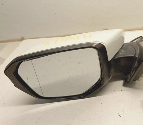 2016-2021 Honda Civic Left driver Side View Power Mirror Door White Used