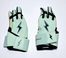 Bruce Bolt Patriot Series Premium Pro Long Cuff Y/Small Batting Gloves