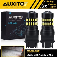 2x 3157 3156 Super White High Power 4014SMD LED Backup Reverse Light Bulbs EOA