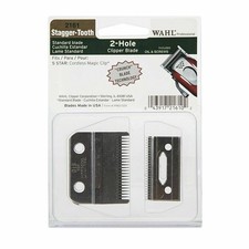 Wahl Stagger-Tooth 2-Hole Clipper Blade for 5 Star Cordless Magic Clip 2161